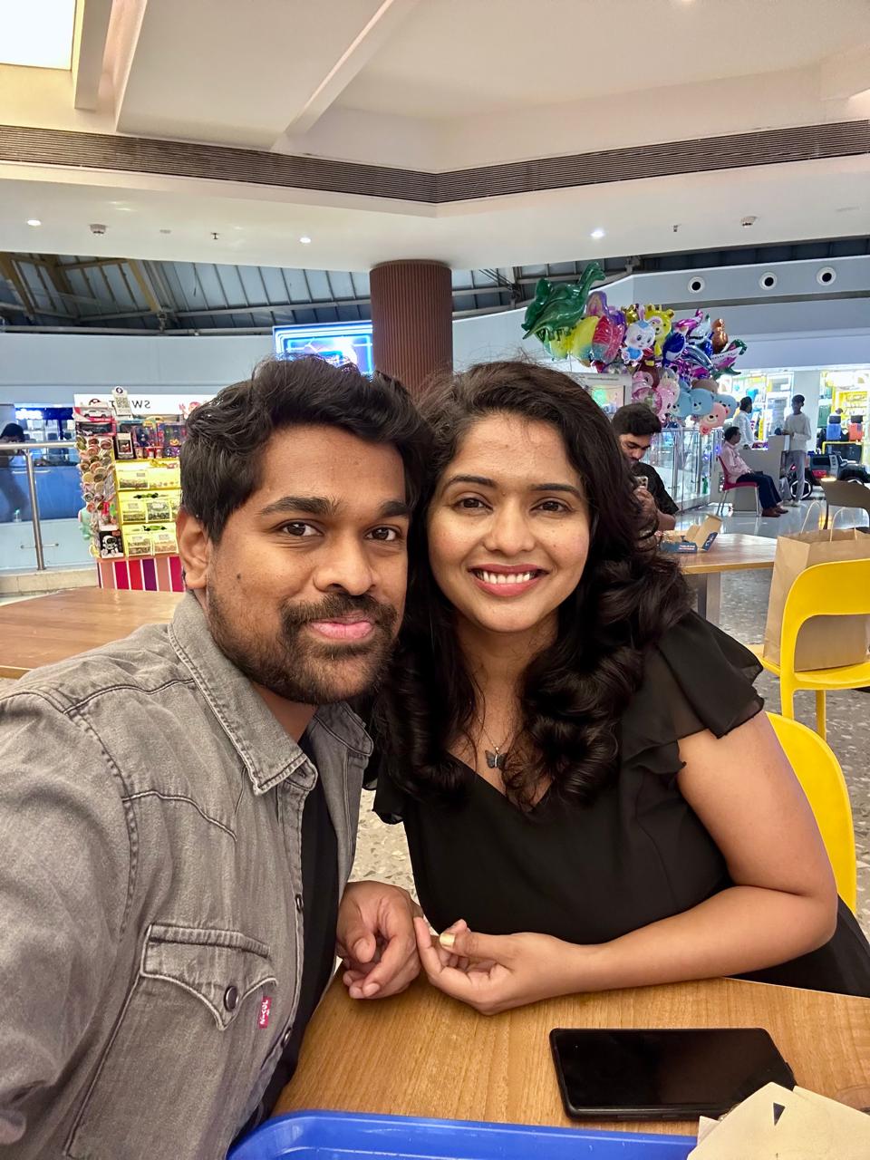 Soham and Sonam sharing a happy moment